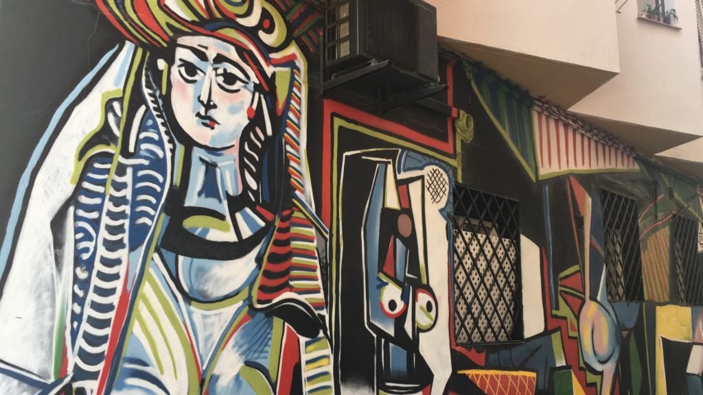 Murales in Calle Hurto del Conde, Malaga